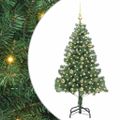 vidaXL Vianočný stromček Zelená 150 cm PVC