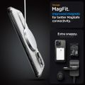 Spigen Ultra Hybrid Mag Magsafe puzdro pre iPhone 16 Pro Max 6,9" frost clear