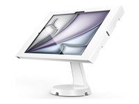 White - Montážna súprava (kryt, stojan) - pre tablet - uzamykateľný - kovový rám - biela - veľkosť obrazovky: 13" - na stôl, montáž na stenu - pre Apple 13-inch iPad Air (M2, M3)