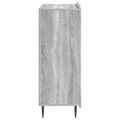 vidaXL Servírovacia skriňa Sivá sonoma 66 x 34,5 x 92 cm