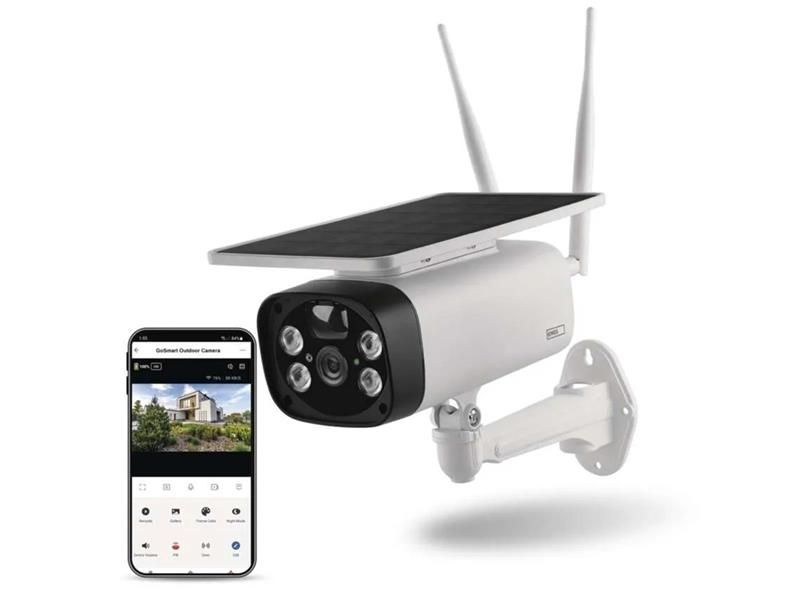 GoSmart vonkajšia batériová kamera IP-600 EYE s WiFi a solárnym panelom