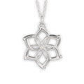 Strieborný prívesok Galadriel - kvetina (Ag 925)