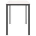 vidaXL Barový stôl Biela 150 x 80 x 105 cm Masívne borovicové drevo