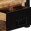 VidaXL TV skrinka 100x30x25 cm Masívne hrubé drevo Mango