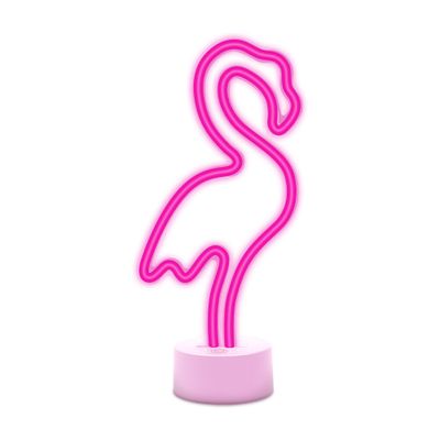 Neónové LED na stojane FLAMINGO ružové USB-C FSC-11 Forever Light