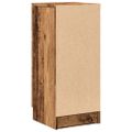 vidaXL Komoda staré drevo 30x30x70 cm spracované drevo