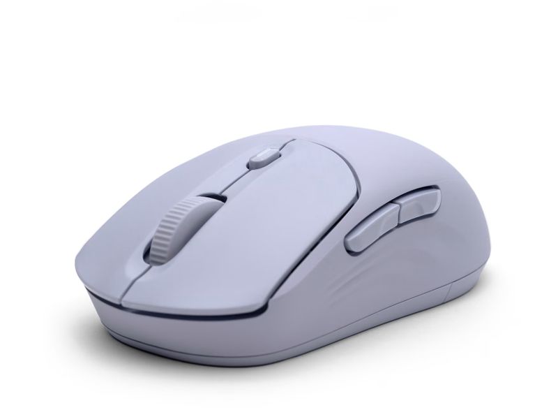HP 400 Quiet/Kancelárska/Optická/Pre pravákov/1 200 DPI/USB+BT/Fialová