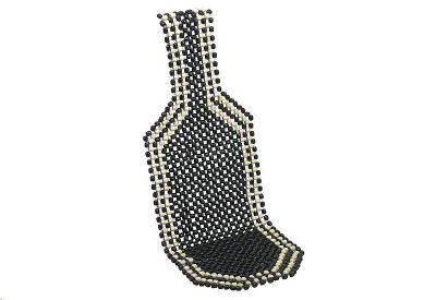 Potah sedadla kuličkový BLACK 127x38 cm