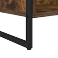 vidaXL Knižnica 68 x 30 x 108.5 cm Kompozitné drevo Dymová dub