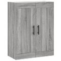 vidaXL Vysoká skrinka sivý dub sonoma 69,5x34x180 cm spracované drevo