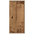 vidaXL Komoda staré drevo 80x33x70 cm kompozitné drevo