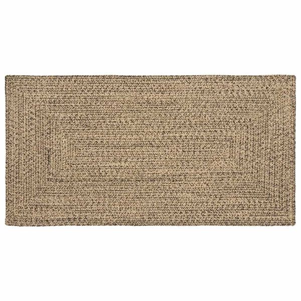 vidaXL Kusové koberce Prírodná a čierna 80 x 150 cm Juta