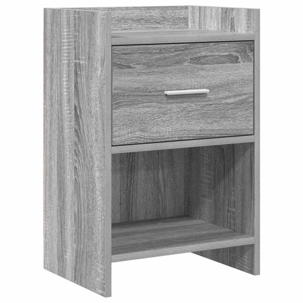 vidaXL Nočné stolíky Sivý Sonoma 40 x 30 x 60 cm Kompozitné drevo