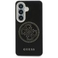 Puzdro Guess Perforated Logo MagSafe pre Samsung Galaxy S26 čierne