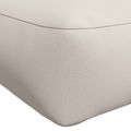 vidaXL Vankúš na paletu VIANEN 100% polyester Biela 120 x 80 x 12 cm