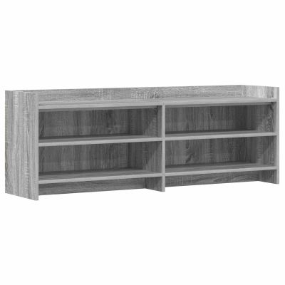 vidaXL TV skrinka 135 x 33 x 47 cm Sivý Sonoma Kompozitné drevo