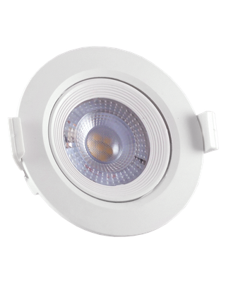 Bodové LED svetlo 7W - kruhové TR 412 / 9451 Biela TRIXLINE