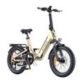 Elektrický bicykel ENGWE L20 3.0 BOOST 250 W s 16-palcovými kolesami (zlatý)