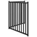 vidaXL Brána pre psa skladacia 2 panely 160 cm masívne jedľové drevo