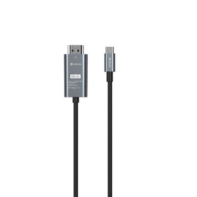 Devia kábel Storm EC084 USB-C - HDMI 4K 60 Hz 2,0 m čierny