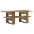 vidaXL Konferenčný stolík dub artisan 105x55x42 cm kompozitné drevo