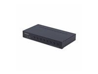 Startech 8-Port HDMI KVM Switch w/1U Rack Mount Kit, 4K 60Hz - Prepínač KVM - 8 x KVM port(y) - 1 miestny používateľ - desktop - kompatibilný s TAA