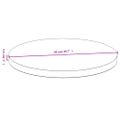vidaXL Stolová doska Ø50x2,5 cm bambus