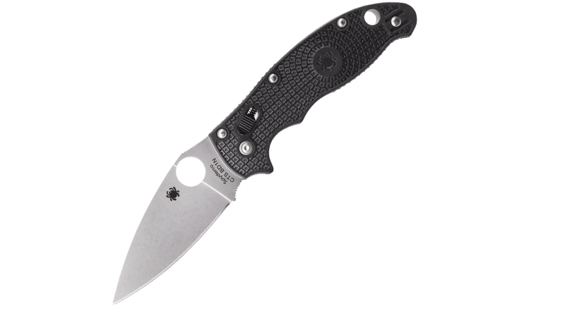 Spyderco C101PBK2 Manix 2 Lightweight Black vreckový nôž 8,6 cm, Satin, čierna, FRCP
