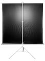 ELITE SCREENS plátno mobilní trojnožka 99" (251,5cm)/ 1:1/ 177,8×177,8cm/ gain 1.1/ case bílý Projekcní plátno, mobilní trojnožka, 99"(1:1) 178x178cm - stativ
