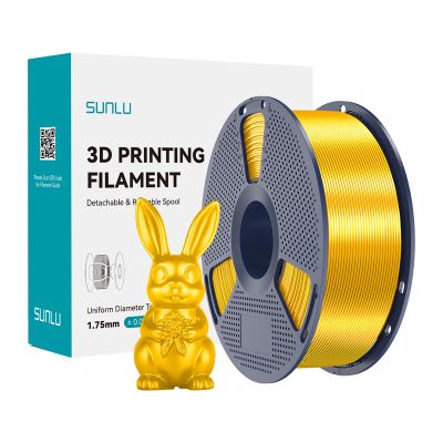 Filament Sunlu PLA+ Silk (zlatý)