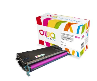 OWA Armor toner kompatibilný s Lexmark C734A1MG, 6000st, červená/magenta