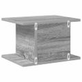 vidaXL Nočný stolík 2 ks Sivý Sonoma 40 x 30 x 25 cm Kompozitné drevo