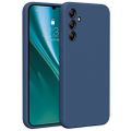 Puzdro Etteri Silicone pre Samsung Galaxy A34 5G tmavomodrá