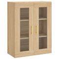 vidaXL Vysoká skrinka dub sonoma 69,5x34x180 cm spracované drevo
