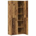 vidaXL Highboard Staré drevo 80 x 42 x 185 cm