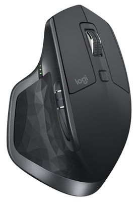 myš Logitech MX Master 2S (2020) Myš, bezdrôtová, laserová, až 4000 dpi, 7 tlačidiel, Bluetooth, USB, sivá