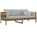 vidaXL Denná posteľ medovohnedá masívna borovica 80x200 cm