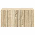 vidaXL Nástenná TV skrinka 59,5 x 41 x 30 cm Dub sonoma
