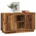 vidaXL Komoda staré drevo 102x35x60 cm kompozitné drevo
