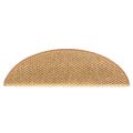vidaXL Schodové rohože samolepiace sisalové 30 ks 56x17x3 cm sisal