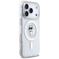 Puzdro Karl Lagerfeld IML Choupette MagSafe pre iPhone 17 Pro transparentné