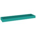 vidaXL Terasové nástenné police 2 ks modré 60x15x4 cm MDF