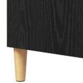 vidaXL Servírovacia skriňa Čierny dub 57 x 35 x 89.5 cm