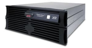 Symmetra RM 4U, Externý rám s 2× SYBT2, škálovateľný na 4