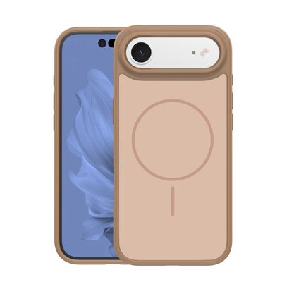 Tenké puzdro Frame Mag pre iPhone 17 Air 6,6" hnedá