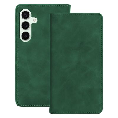 Smart Suede case for Samsung Galaxy S24 green