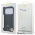 Guess 4G Small Classic Logo MagSafe puzdro na iPhone 17 Pro čierne