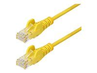25cm Yellow Slim CAT6 Ethernet Cable - N6PAT25CMYLS