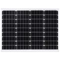 vidaXL Solárny panel hliník a bezpečnostné sklo 50 W monokryštalický