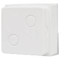 Podlahové LED svetlá 100 x 100 x 68 mm 2 ks
